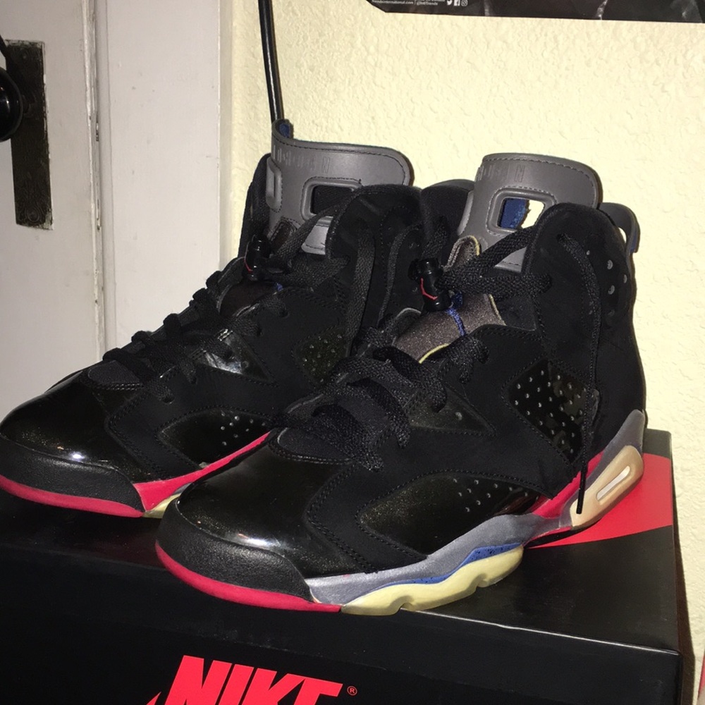 Restored Jordan 6 Pistons
